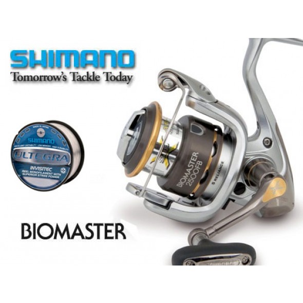Mulinello Da Pesca Shimano Biomaster 6000 Fb Con Monofilo