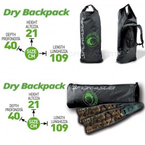 Borsa Zaino Stagna Sporasub Dry Backpack