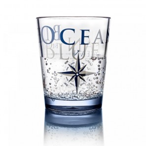 Bicchieri Multiglass Blue Ocean set 3 pezzi