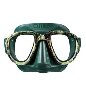 Maschera mimetica con Boccaglio Omer Alien Sea Green