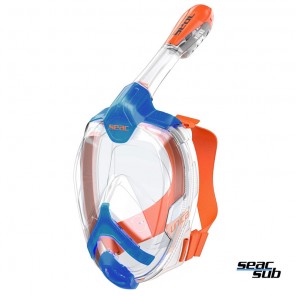 Maschera Seac Sub unica full-mask size l/xl colore blu-orange