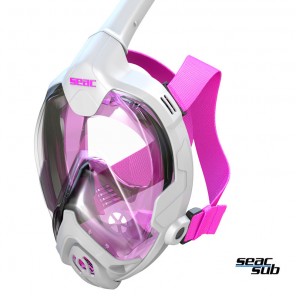 Maschera Full Face Seac Sub Magica XS/S Pink per Bambini 8+