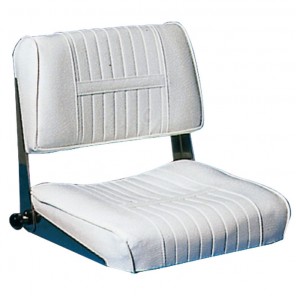 Sedile per barca in sky con schienale abbattibile helm seat foldable backrest