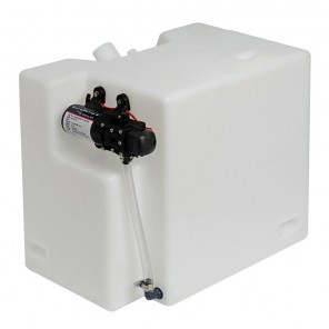 Serbatoio acqua 49 litri con pompa autoclave 12 volt