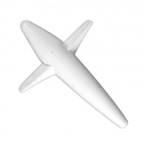 Aeroplanino Teaser per traina con foro passante cm 12,5