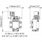 Pompa Marco up2e 10 lit/min autoclave elettronico 12/24v dc pump water pressure