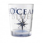 Bicchieri Multiglass Blue Ocean set 3 pezzi