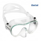 Maschera subacquea Cressi Sub F1 in silicone trasparente
