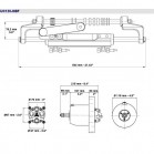 Timoneria Idraulica Ultraflex Nautech 1 Per Fuoribordo Max 300hp Hydraulic Steering