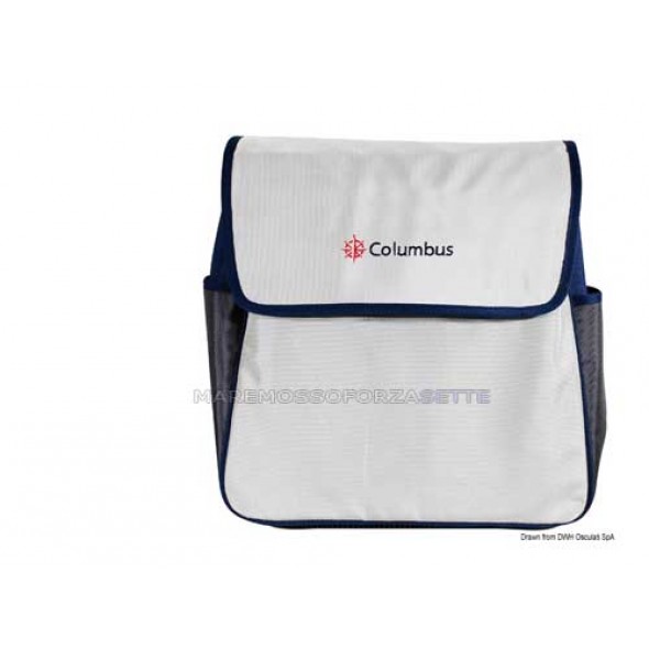 COLUMBUS OBJECT POUCH WITH FLAP