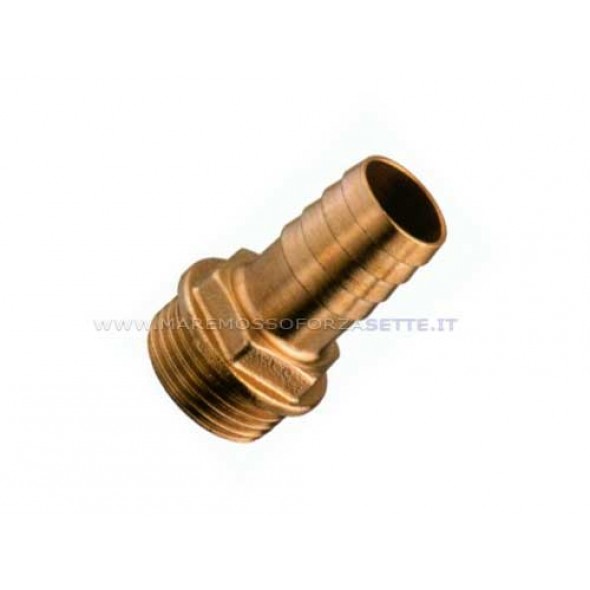 MELTED BRASS MALE HOSE CONNECTORS
