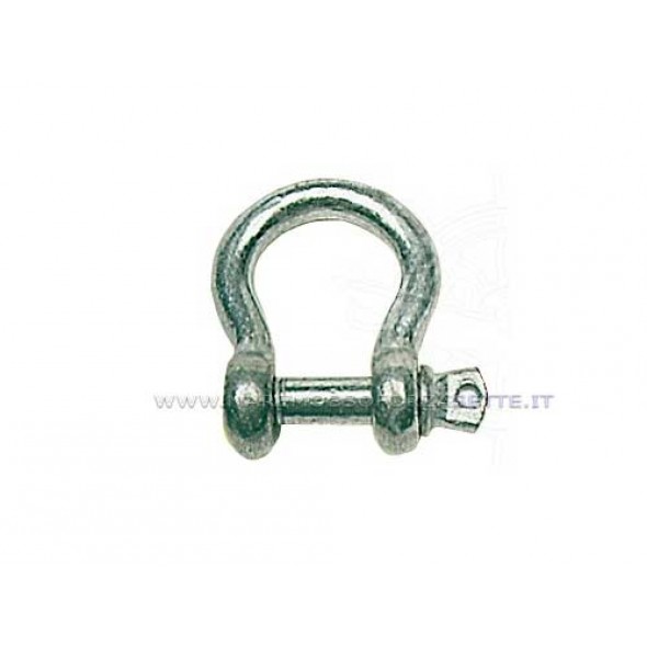 BOW SHACKLES MADE OF GALVANIZED STEEL