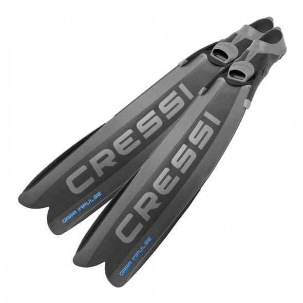 Cressi Sub Gara Turbo Impulse Freediving Fins Black