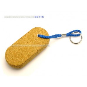 FLOATING KEY-CHAINS WITH FLOATING CORK OVAL