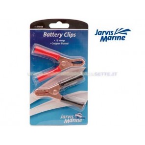 Pair Of Battery Clamps