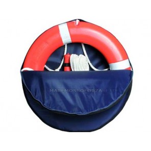 COVER FOR LIFEBUOY MADE IN PADDED BLUE