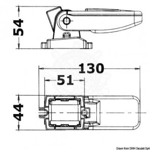 Automatic 20A float switch for bilge pumps