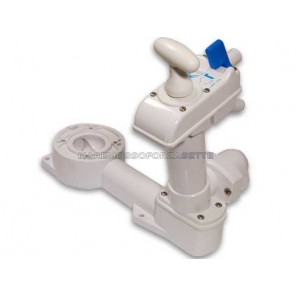 Replacement pump for manual boat toilet