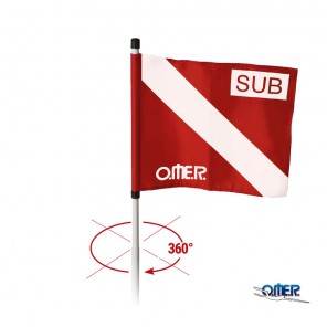 Omer Rotating Flag by Marco Bardi