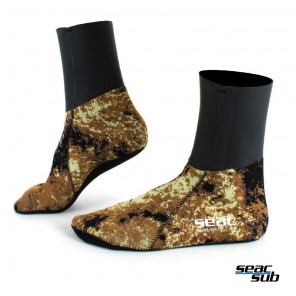 Seac Sub Seal Skin Camo Diving Boots 3mm
