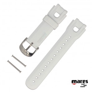 White replacement strap for the Mares Matrix computer 44201029