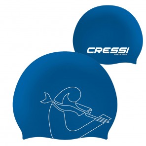 Cuffia per Nuoto Cressi Sub EDDIE colore BLU