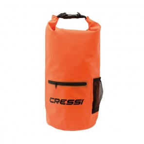 Dry Bag 20 Litri ARANCIO Cressi Sub Sacca Impermeabile con Cerniera