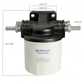 Mercury Petrol Filter From 182 to 404 Liters Per Minute Equivalent