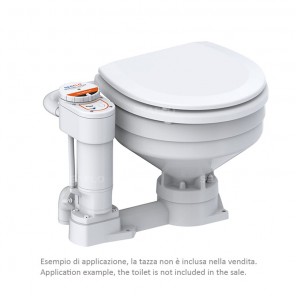 Kit for transforming toilet from manual to electric 12V