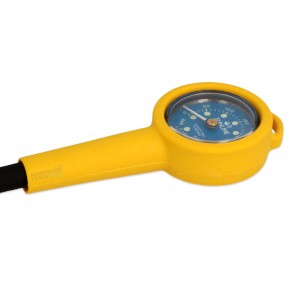 Underwater pressure gauge Sunline Vale DOT Ø 50mm Yellow-Blue 400bar