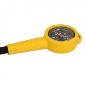 Underwater pressure gauge Sunline Vale DOT Ø 50mm Yellow-Black 400bar