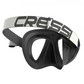 Cressi Sub Fiji BLACK diving mask with anti-fog system