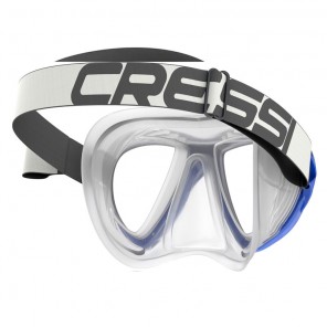 Cressi Sub Fiji CLEAR diving mask with anti-fog system