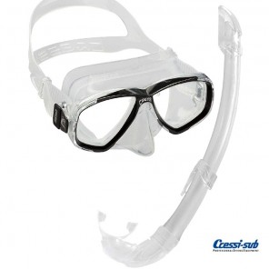 Cressi Sub Perla silicone mask with snorkel