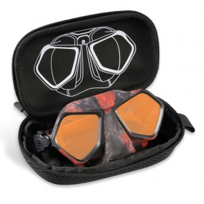 Omer Alpha Wolf Red Stone Goggle Mirror lenses