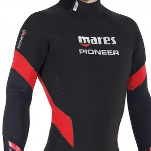 Mares Pioneer Man one-piece 5mm neoprene wetsuit with hood