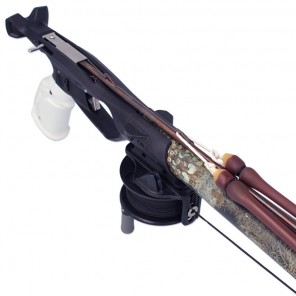 Omer Invictus HF speargun with reel and line ready to use
