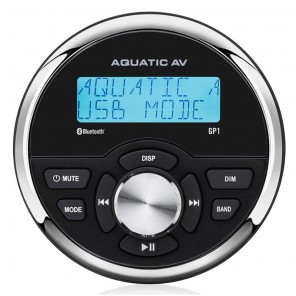 Radio stereo per barca Aquatic AV GP1 IP65 kit con casse