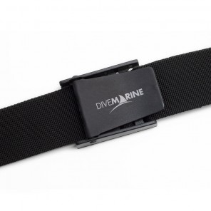 Weight belt with nylon buckle