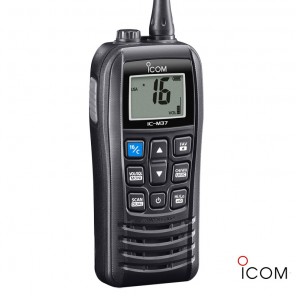 VHF portatile impermeabile IP57 Icom IC-M37E 6 Watt galleggiante