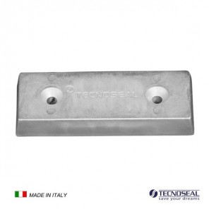 Zinc plate Anode for Flaps mm 130x50x17h