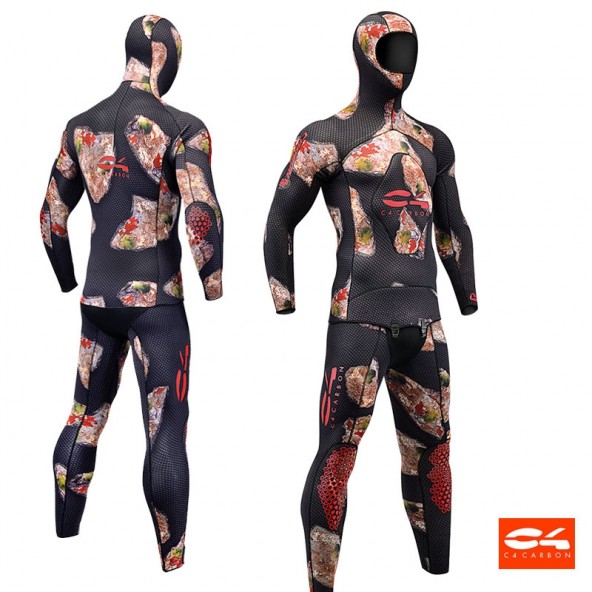 Omer Mix 3d Muta Sub Mimetica Neoprene Spaccato 3mm Wetsuit Open Cell Mimetic 